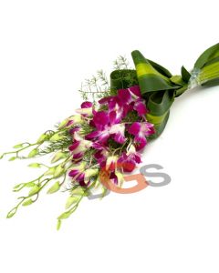 Elegance - Orchid Wedding Bouquet in Brilliant Colors