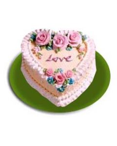 Heart Shape Strawberry Cake CAKE03