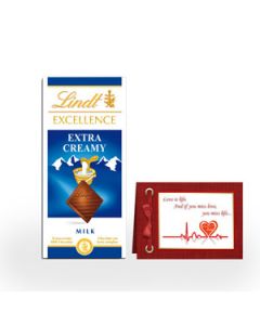 Lindt Excellence with Card LINDT08