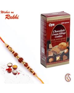 Chocolate Cream Cookies with Rakhi
